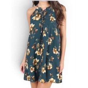 Altar'd State Floral Sleeveless Dress Small NWT